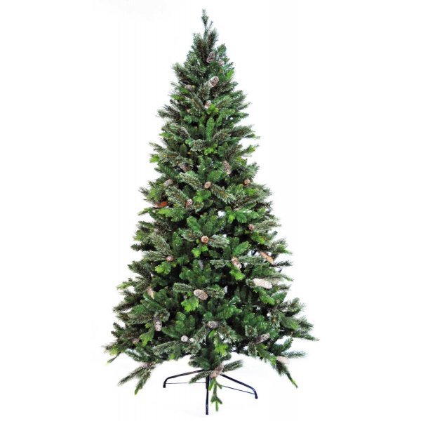 Χριστουγεννιάτικο Δέντρο Genova με Κουκουνάρια (1,80m)